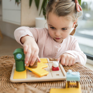 Logikspiel – Der Wolf und die sieben Geißlein (PL)