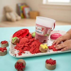 Kinetic Sand, 100 % natürlich – Rot 500 g