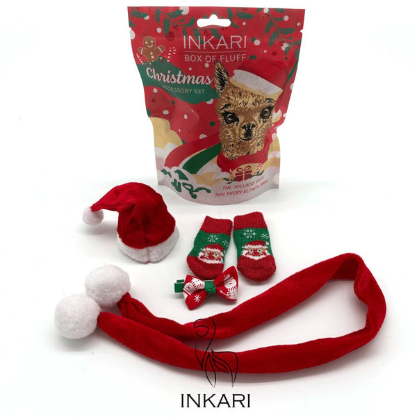 Zubehörset für Alpakas – Weihnachten