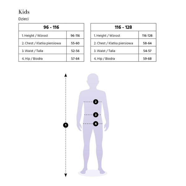 Blaues Ninja-Kostüm – Größe 116–128 cm (5–8 Jahre)
