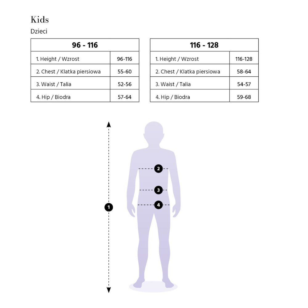 Ninja-Kostüm schwarz – Größe 96–116 cm (3–6 Jahre)