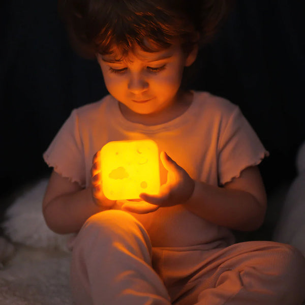 Tragbare Nachtlampe – leuchtender Würfel – Kosmos