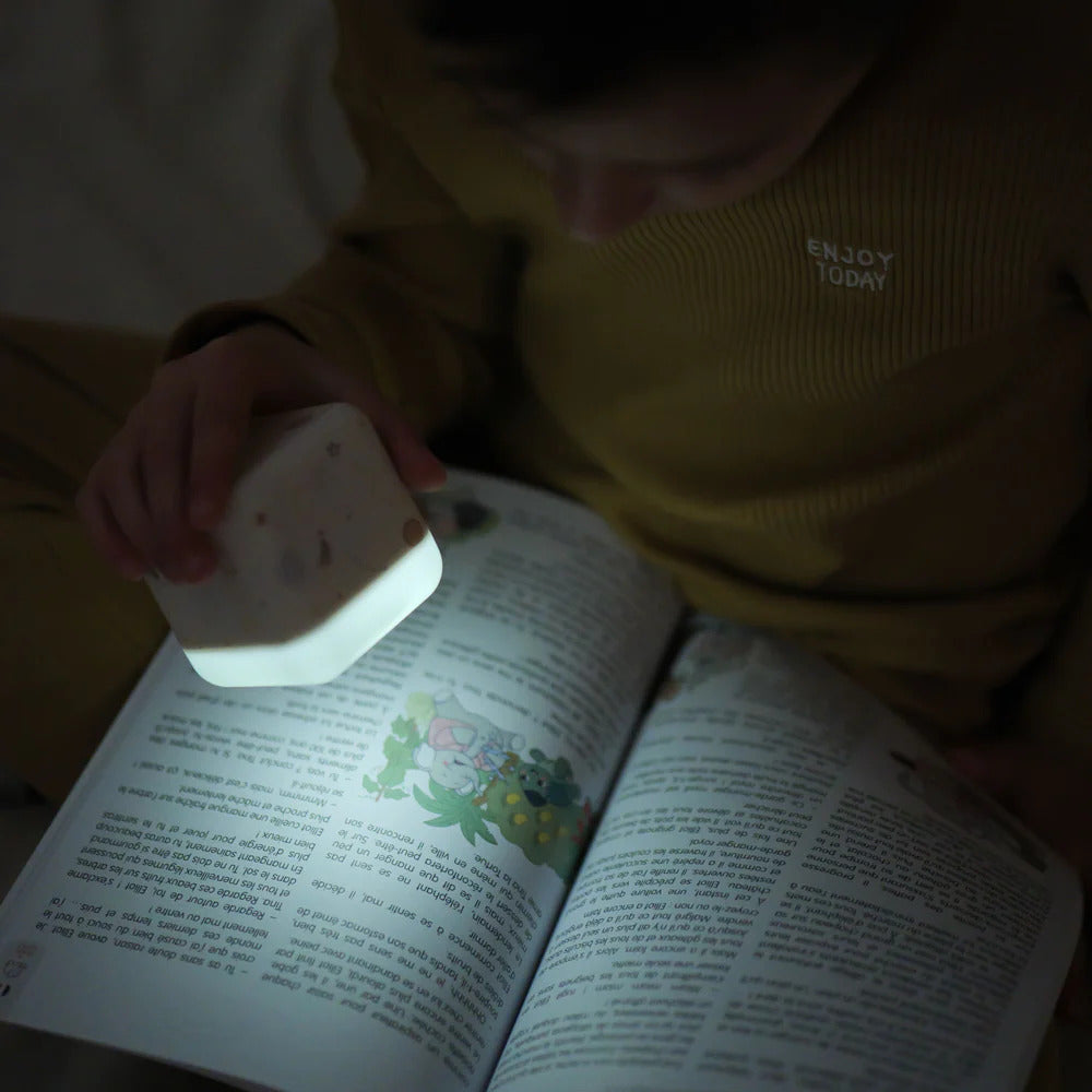 Tragbare Nachtlampe – leuchtender Würfel – Kosmos