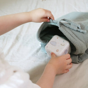 Tragbare Nachtlampe – leuchtender Würfel – Kosmos