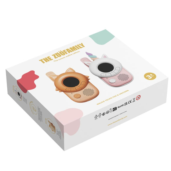 Walkie Talkie für Kinder – Fuchs und Einhorn