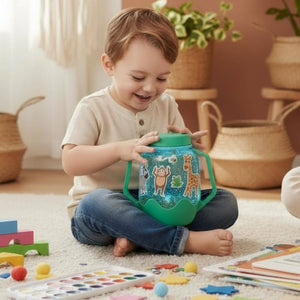 Sensorisches Glas zum Befüllen mit Wasser und Zubehör – Zoo