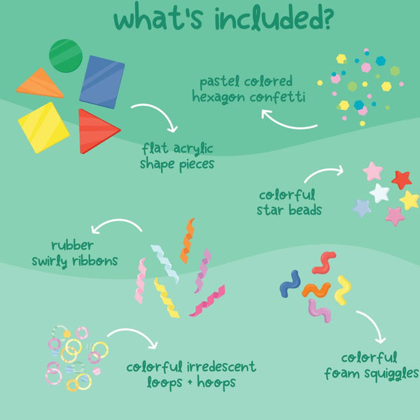 Set mit sensorischen Accessoires für Gläser – Formen Sensorische Kugel Happy Bubbles – Entchen