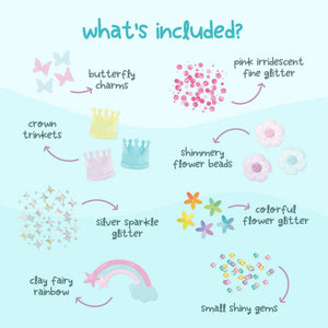 Set mit sensorischen Accessoires für Gläser – Fee