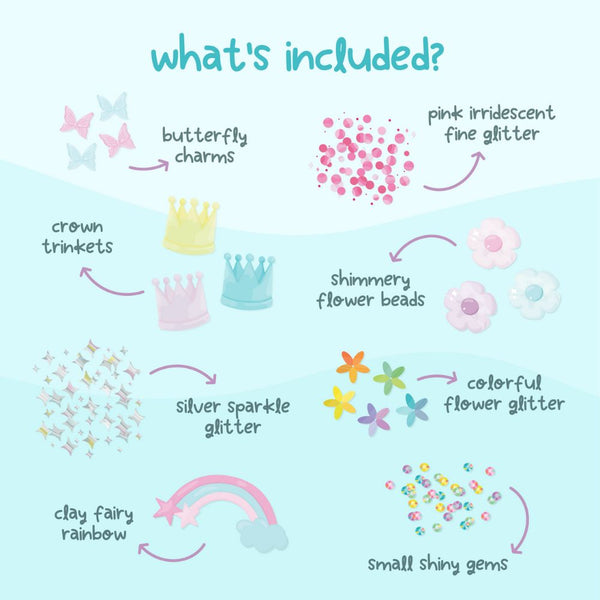 Set mit sensorischen Accessoires für Gläser – Fee