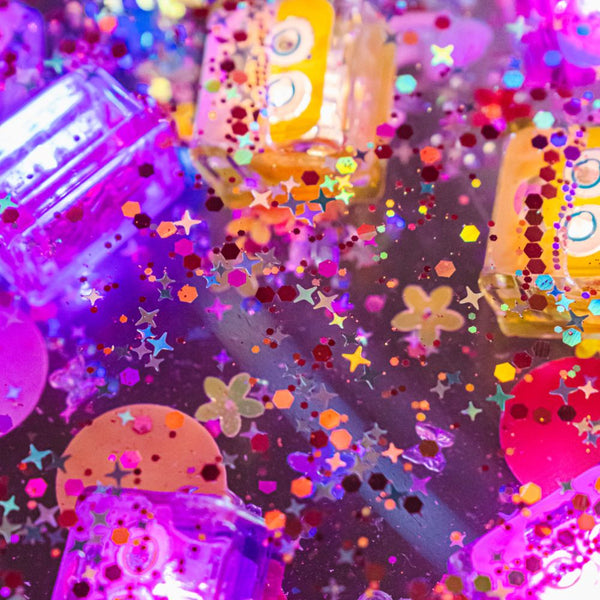 Set mit sensorischen Accessoires für Gläser – Fee