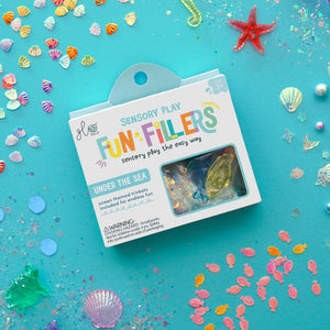 Set sensorischer Accessoires für Gläser – Meer