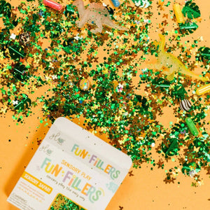 Set mit sensorischen Accessoires für Gläser – Safari