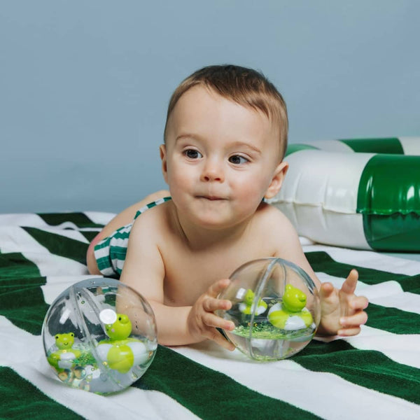 Sensorische Kugel Happy Bubbles – Frosch