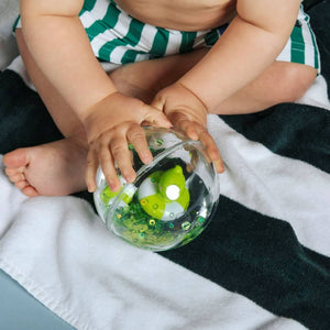 Sensorische Kugel Happy Bubbles – Frosch