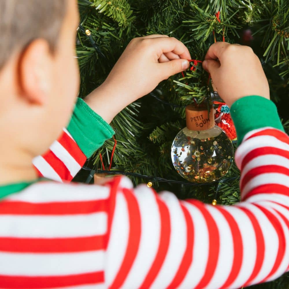 Set mit 3 Christbaumkugeln – Weihnachtskollektion