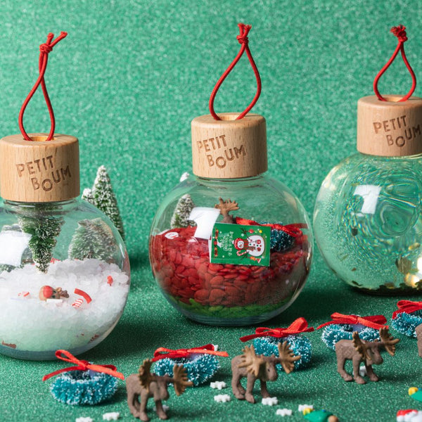 Set mit 3 Christbaumkugeln – Weihnachtskollektion