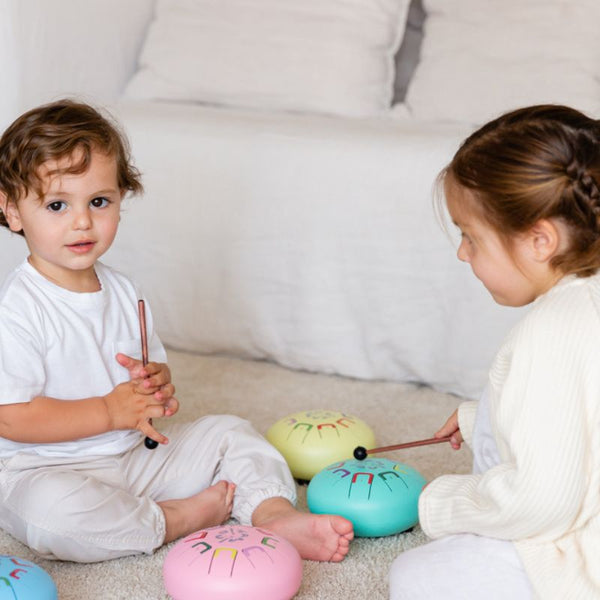 Sprach-Trommel Baby Tambu – Gelb Mellow