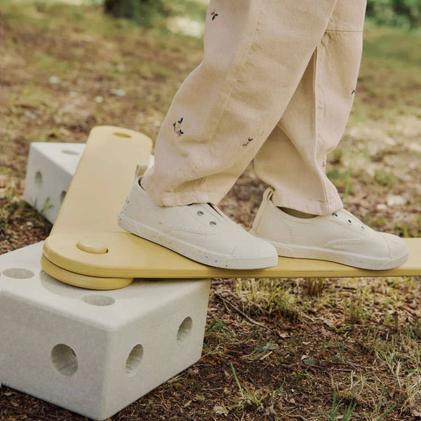 Balance Track Set – Sandgrau/Honiggelb