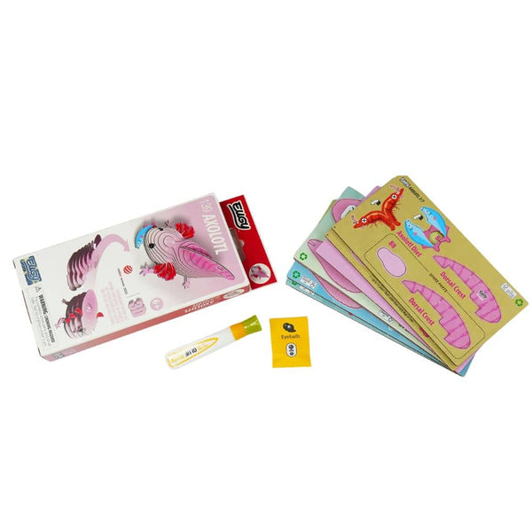 Öko-Puzzle 3D – Axolotl