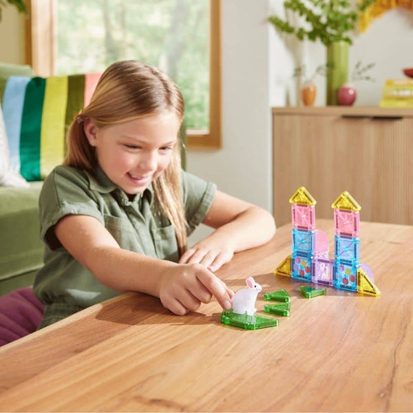 Magnetklötze – microMAGS Spring Garden Travel 24 Teile