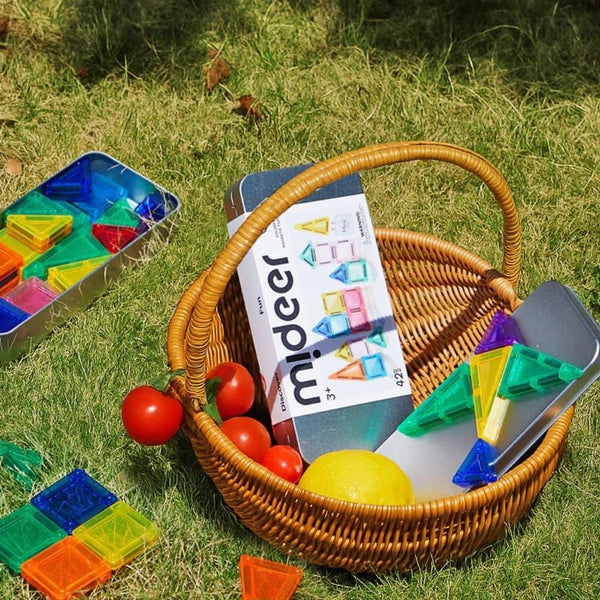 Magnetklötze – Mini-Set mit 42 Teilen