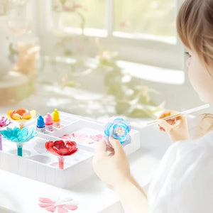 DIY-Kunstset  – Blumenstrauß