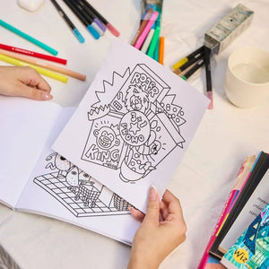 Malbuch Cozy Art – Supermarkt