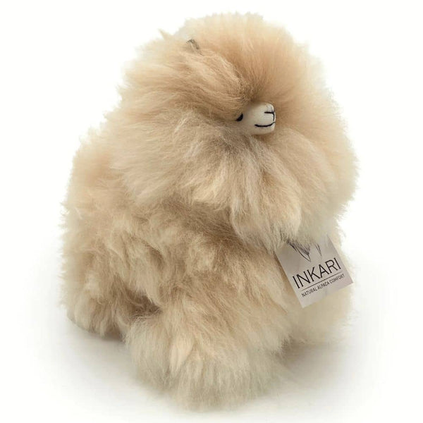 Plüsch-Maskottchen Alpaka Monsterfluff – Sahara 23 cm