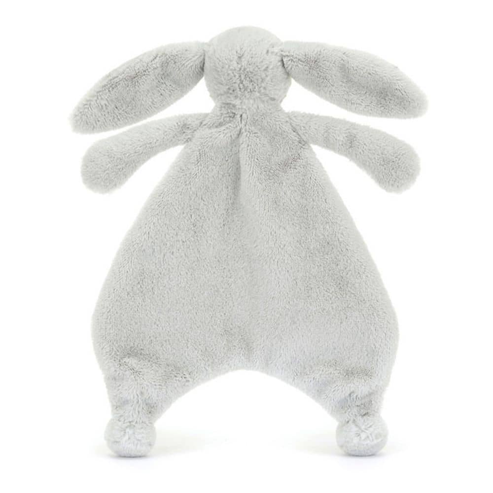 Kuscheltuch Hase - Silber 27 cm