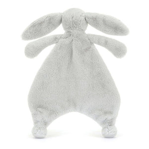 Kuscheltuch Hase - Silber 27 cm
