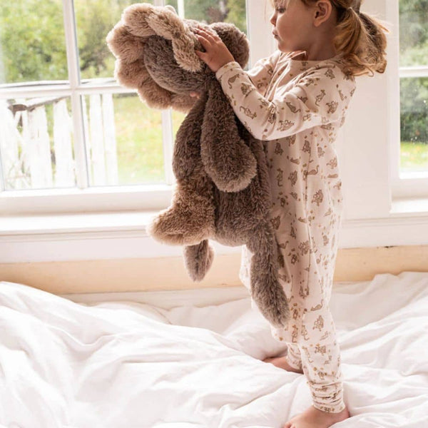 Kuscheltier mit Gewicht – Dino