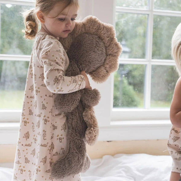 Kuscheltier mit Gewicht – Dino