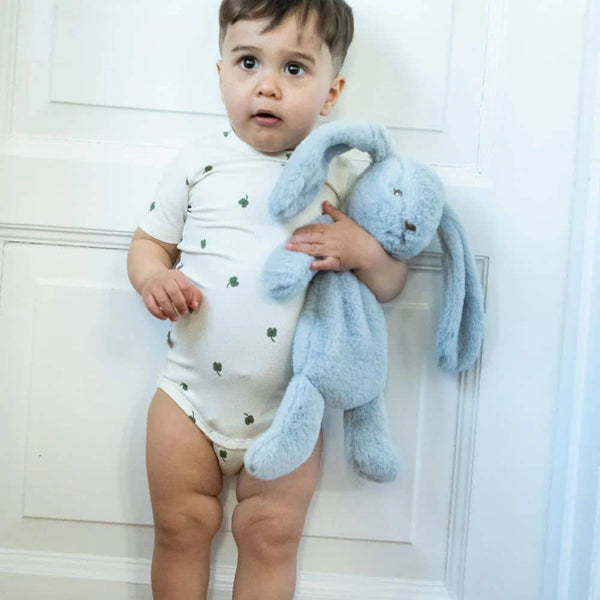 Kuscheltier mit Gewicht – Mini-Hase Teddy Blue