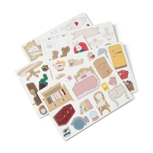 Magnetisches Häuschen – Rose