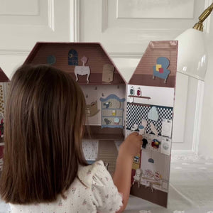 Magnetisches Häuschen – Rose