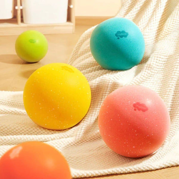 Leiser flauschiger Ball – Türkis