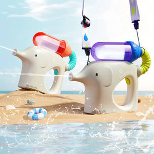 Automatische Wasserpistole Elefant – blau