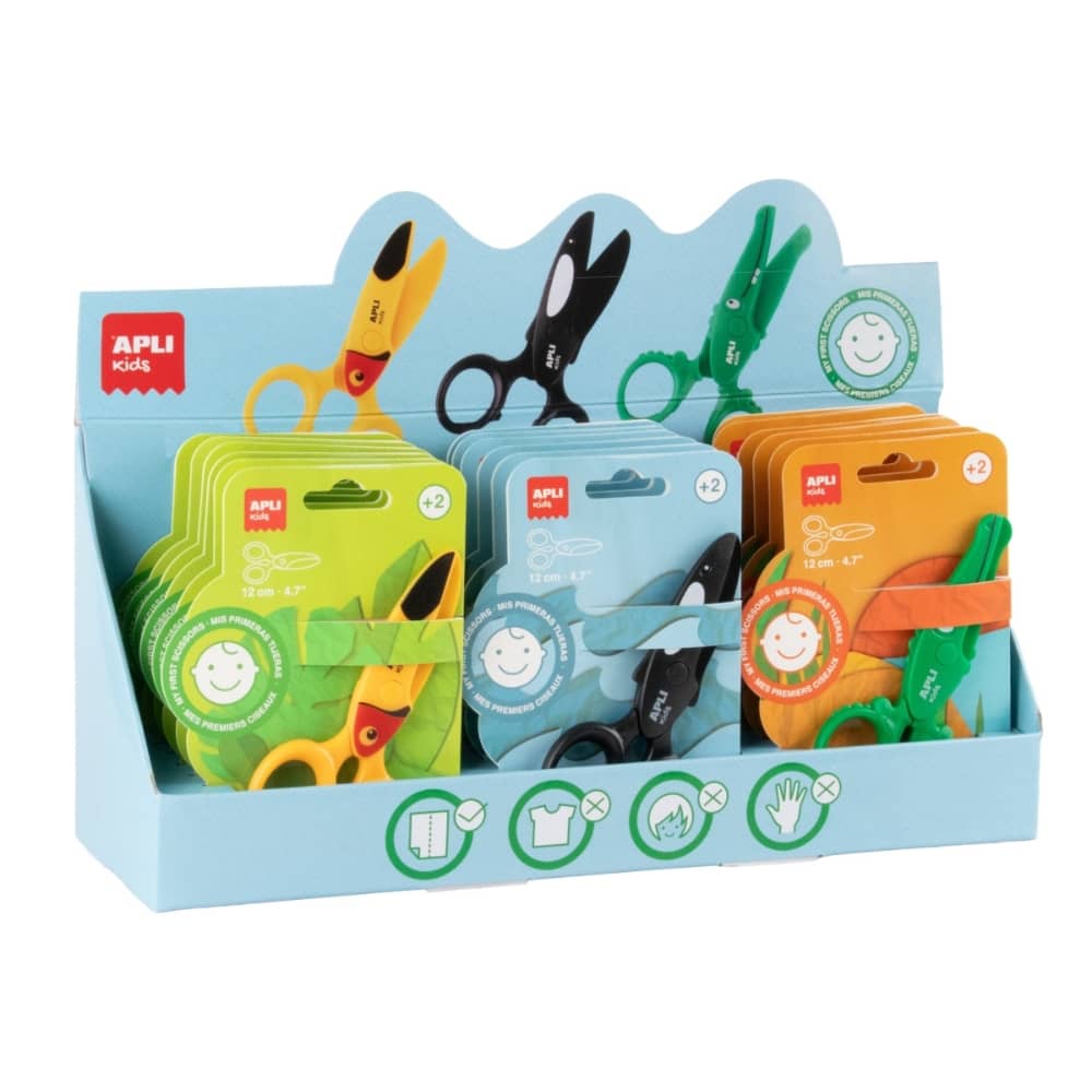 Sichere Schere für Kindergartenkinder 12 cm – Tukan
