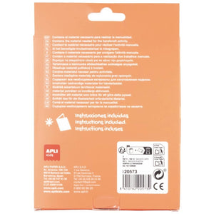 DIY Craft Kit Kreativset – Ansteckpins, 18 Stück