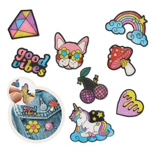 DIY Craft Kit Kreativset – Ansteckpins, 18 Stück