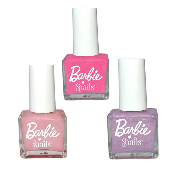 Set mit 3 Nagellacken für Kinder Barbie – Dreamwork
