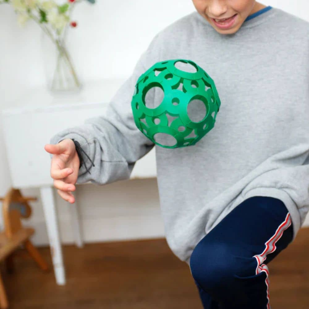 Innovatives faltbares Modularspielzeug FOOOTY – Schwarz