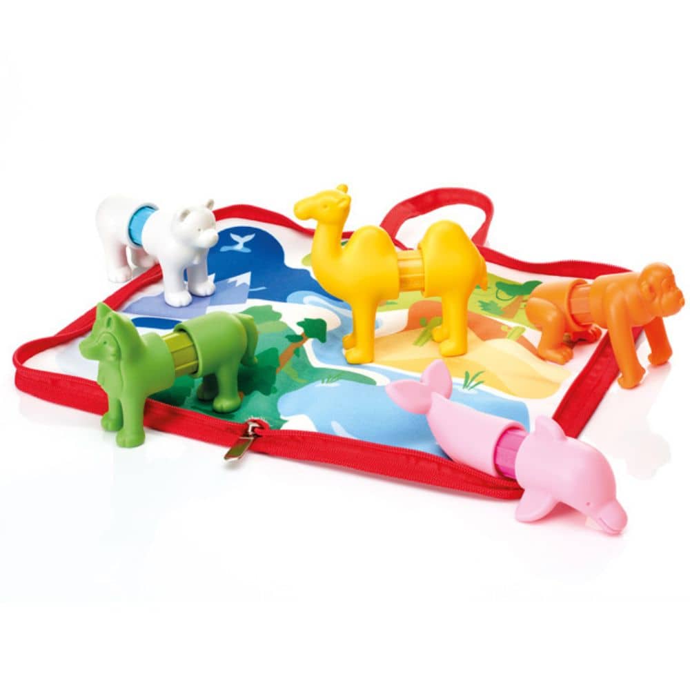 Magnetklötze Smart Max – Meine ersten Tiere rund um die Welt