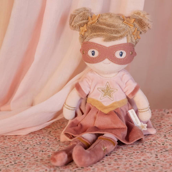 Puppe – Superheldin Rosa 35 cm