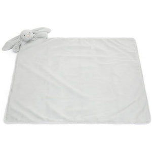 Plüschhase mit Decke – Silber 70 cm