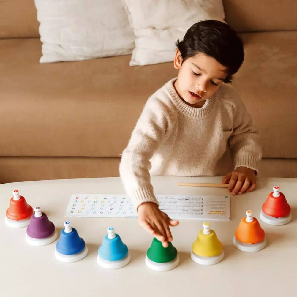 8-tönige Musikglöckchen Dingdangbu – zum Drücken