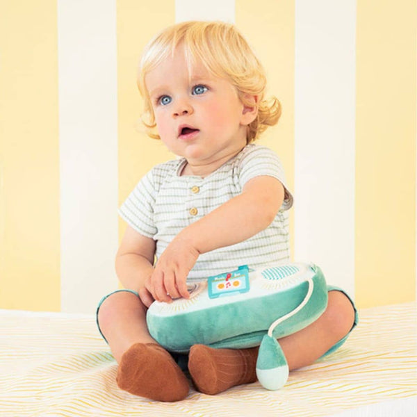 Kuscheltier mit Geräuschen – Radio – Joe der Drache 9m+