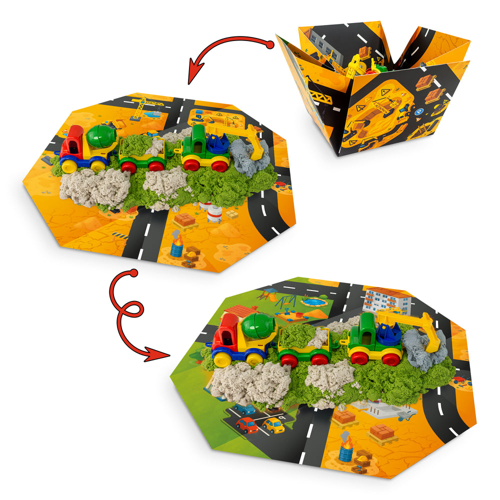 TUBAN x WADER Baustellen-Set – dynamischer Sand und Fluffy