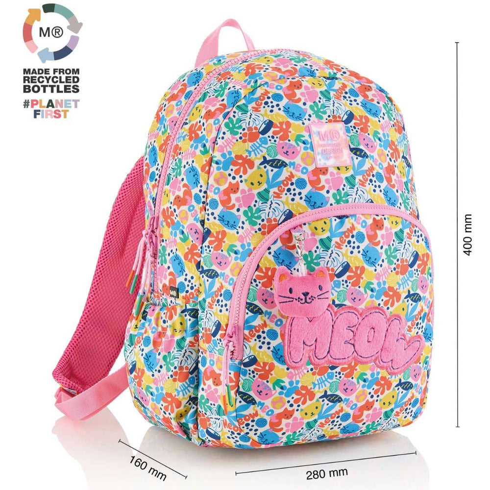2-Fach Schulrucksack – Miquelrius Roma Matisse CatCat (24L, A4)
