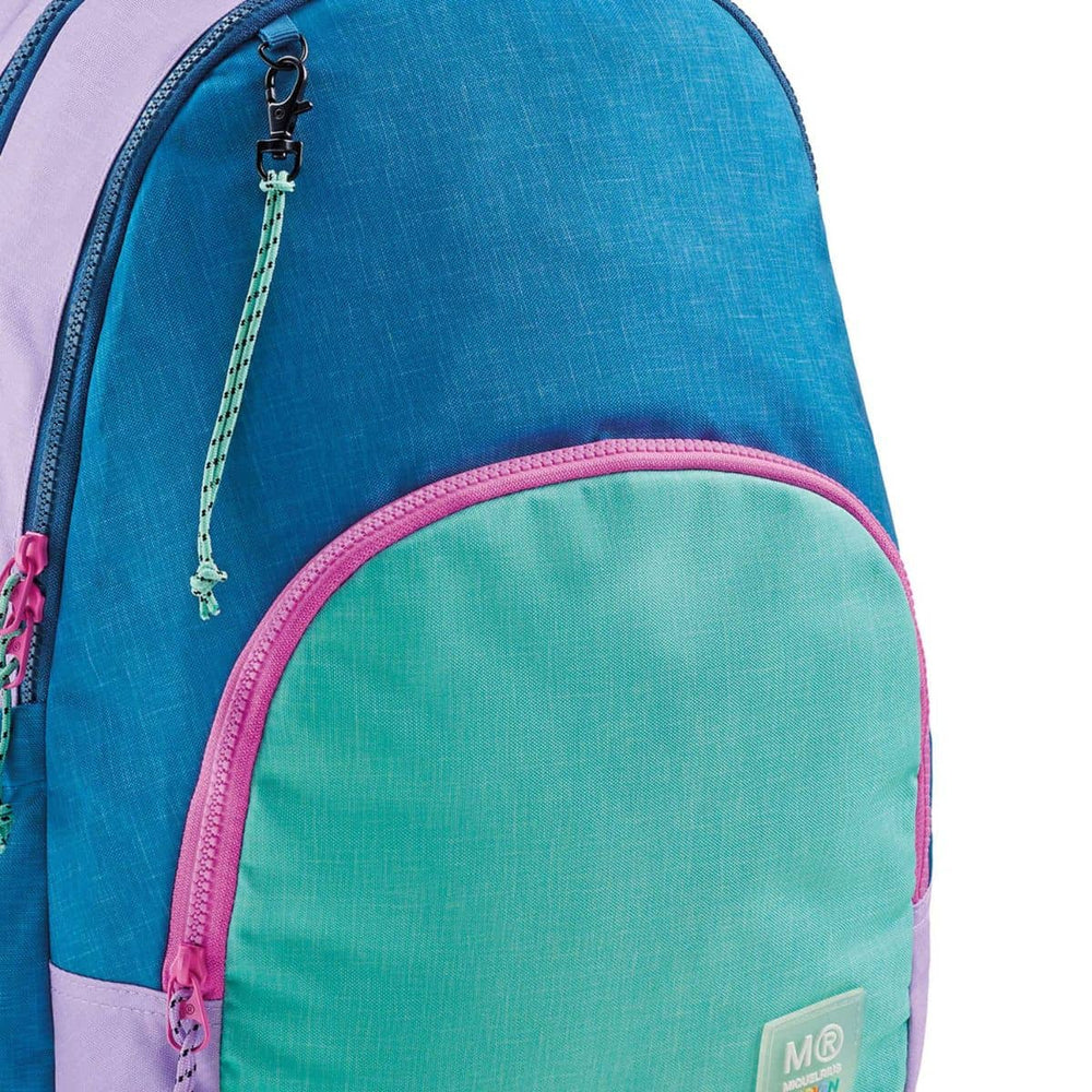 3-Fach Schulrucksack – Berlin Rider Purple (27L, A4)